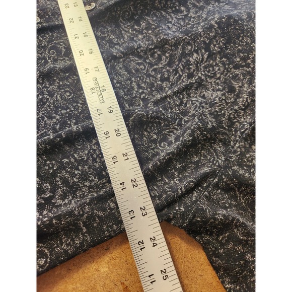 Vikki Vi Cardigan Jacket Size 2X Black Abstract Slinky Knit Textured Layering - Picture 13 of 16